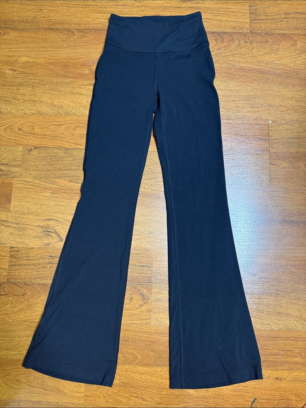 lululemon athletica Black Flare Yoga Pants